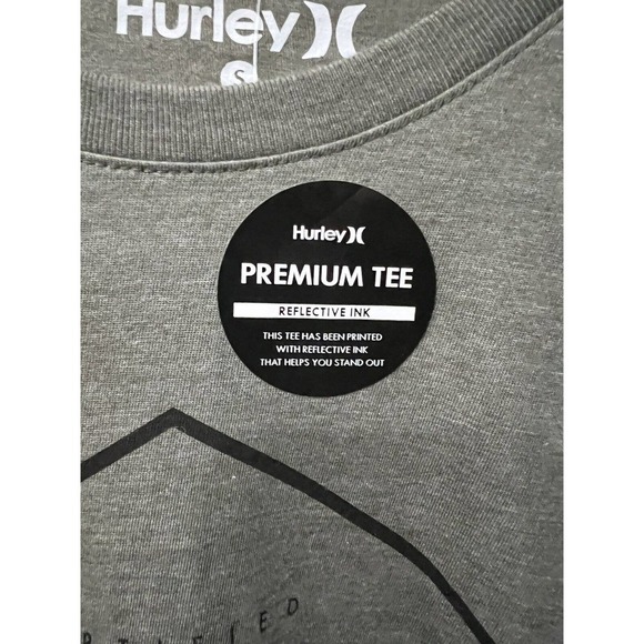 Hurley Men’s Short Sleeve Crewneck Graphic Logo T-Shirt Olive Size Small NWT - Picture 5 of 8
